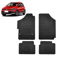 Jogo de Tapetes de Borracha Premium para VW Fox, Crossfox e Spacefox (2019+) com Ilhós - imagem 4