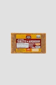 SANTO ANTONIO ALIMENTOS TABLETE DE AMENDOIM SUPER TABLETE 300G - imagem 1