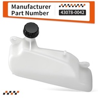 Reservatório de Refrigeração com Tampa para Kawasaki Ninja 250R EX250F (2008-2012) - Peça Original 43078-0042 - imagem 3