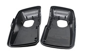 YHMOTO Tampas de Alforge Metal Preto 6x9" para Harley Davidson Touring - Estilo e Proteção Premium - imagem 4
