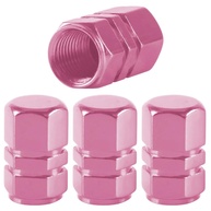 Tampas de Válvula de Pneu em Alumínio Hexagonal - Proteção e Estilo Universal para Carros, SUVs, Bicicletas e Motos - imagem 1