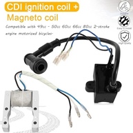 Kit Bobina de Ignição CDI + Magnética QAZAKY para Motos 49cc-80cc 2 Tempos - imagem 5