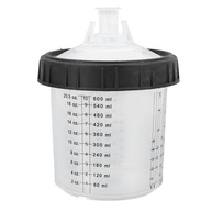Forros Descartáveis para Copos de Pulverizador de Tinta com Tampa - 40 Unidades Anti-Vazamento para Epóxi e Primer Automotivo - imagem 1