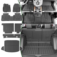 Tapetes de Porta-Malas e Encosto para Honda CR-V 2017-2022: Proteção Total All-Climate - imagem 2