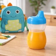 Kit 20 Copos Infantis com Bico de Transição 350ml - Ideal para Escola e Treinamento - imagem 3