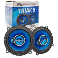 Par de Alto Falantes Triaxial Hurricane 5" 100W RMS Azul - Som Potente para Seu Carro - imagem 1