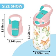 Garrafa Baby Dragons Tritan 480ml - Segura, Fofa e Portátil com Bico de Silicone - imagem 4