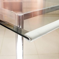 Protetor de Borda de Mesa de Vidro em U - Segurança Infantil com Design Moderno - imagem 3