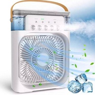 Ventilador Portátil com Umidificador 2 em 1 – Compacto, Silencioso e com Reservatório de Água - imagem 2