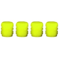 Tampas de Válvula Fluorescentes para Pneus: Segurança e Estilo Luminoso (4 Unidades) - imagem 1