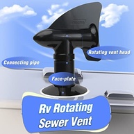 Ventilação Giratória para Esgoto de RV: Ar Fresco e Sem Odores no seu Trailer (2 Unidades) - imagem 3