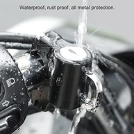 ZEYUAN Trava de Capacete Universal para Moto: Segurança Anti-Roubo Robusta (22-26mm) - imagem 5