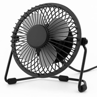 Mini Ventilador USB de Mesa Premium Silencioso com 4 Pás de Alumínio – Ideal para Escritório e Home Office - imagem 2