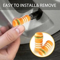 Kit 4 Tampas de Válvula Ovelha Fofa 3D - Acessórios Divertidos para Carro, Moto e Bike - imagem 3