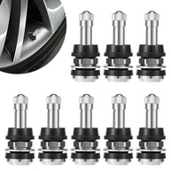 8 Hastes de Válvula TR416 de Metal para Pneus: Alta Pressão e Durabilidade Universal - imagem 1