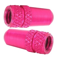 Tampas de Válvula Presta em Alumínio Rosa - Proteção e Estilo para sua Bicicleta - imagem 1