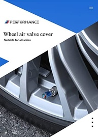 Tampas de Válvula de Pneu em Alumínio Azul para BMW Série 1-8, X1-X7, Z4 - Proteção e Estilo Esportivo (4 Unidades) - imagem 3
