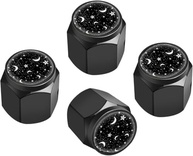 Tampas de Válvula Moon Star: Estilo e Proteção para Pneus de Carros e Motos - imagem 2
