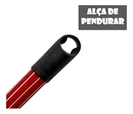 Kit 2 Cabos de Vassoura de Madeira Plastificados com Alça e Rosca Plástica Reforçada - Resistente e Universal - imagem 5