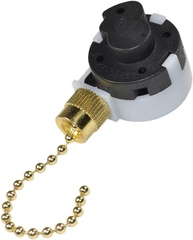 HQRP Interruptor de ventilador de teto compatível com Zing Ear ZE-268S2, Sun-Lite SL-A-200C, Shine Top LS-102, Wu Pin LJY-280A, Westinghouse 77288 Interruptor de luz de ventilador de corrente de - imagem 1