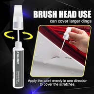 KIKIMO Tinta de Retoque para Carro Ford - Verniz Colorido Vermelho Metálico EA/M7403A - Kit Reparo 2 em 1 com Caneta e Pincel - imagem 4