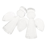 Anjos de Vidro Elegantes - Decoração Criativa para Mesa e Ambientes - imagem 1