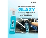 Kit Glazy 500ml + Pano Microfibra - Limpa Vidros 4 em 1 com Redutor de Riscos - imagem 5