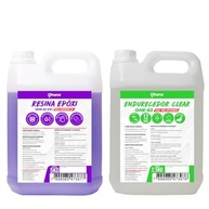 Resina Epóxi de Média Viscosidade para Madeira e Artesanato - Kit 7,5 Kg - imagem 2