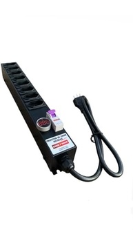 Filtro de Linha 8 Tomadas 20A com Voltimetro e Disjuntor CVAM: Segurança e Controle para Seus Equipamentos - imagem 4