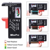 Verificador de Bateria WeePro: Teste Universal para Pilhas AA, AAA, C, D, 9V e Mais! - imagem 4