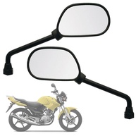 Par de Retrovisores Mini GVS Preto para Yamaha YBR 125: Estilo e Segurança - imagem 2
