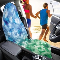Capa de Assento de Carro Yewattles Tartaruga Marinha: Proteção Impermeável e Estilo Pós-Treino - imagem 4