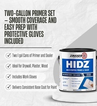 Conjunto Zinsser Primer Selante + Luvas - Secagem Rápida, Bloqueio de Manchas, Versátil para Interiores e Exteriores - imagem 3