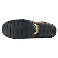 OSSTONE Botas de motocicleta masculinas modernas de couro com zíper Chukka OS-5008-1-Camuflagem Verde, Marrom, 41 - imagem 3