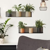 Adesivos de Parede 3D Plantas Verdes em Vasos | Decalques Autoadesivos Removíveis para Decoração Moderna - imagem 4