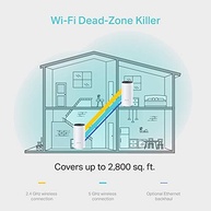 Kit Roteador TP-Link Wi-Fi Mesh Gigabit 5GHz Deco M4 - imagem 1