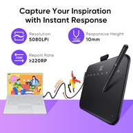 Mesa Digitalizadora XP-Pen Deco 640 com caneta 16 mil níveis de pressão IT640 - imagem 4