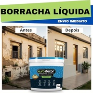 Borracha Líquida Manta Impermeável Premium Euro Decor 4KG Tinta Emborrachada Flexível (Telha) - imagem 5