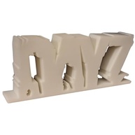 Logotipo Escultura 3D DayZ - Decoração Exclusiva para Fãs do Jogo (Preto) - imagem 3