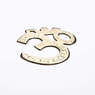 YOGATERIA Símbolo Om Decoração 100% Bronze 8cm - imagem 3