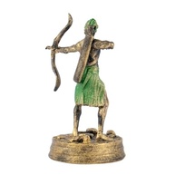 Escultura Oxóssi Caçador das Matas - Resina 12 cm - Vintage - Decoração Afro-Brasileira - imagem 5
