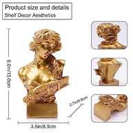 Estátua de Afrodite Dourada 15,2 cm - Escultura de Resina para Decoração Dark Academia e Coquette - imagem 4