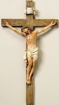 Crucifixo Renascentista 35 cm - Joseph's Studio por Roman | Decoração Religiosa Elegante e Presente Católico - imagem 3