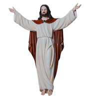 Imagem Jesus Ressuscitado de Parede 30cm em Resina Importada - Decoração Religiosa Elegante - imagem 1