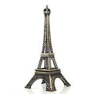 Miniatura Torre Eiffel em Metal - Decoração Parisiense 18cm - imagem 2