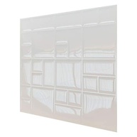 Pastilha Adesiva Branca Resinada - Kit com 4 Placas para Decoração Moderna - imagem 3