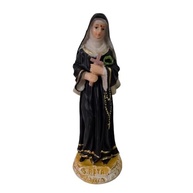 Imagem de Santa Rita de Cássia em Resina - Estátua Católica de 15 cm para Oração e Decoração - imagem 2