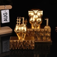 Prêmio Best Ass - Troféu Divertido de Escultura Corporal Feminina em Resina para Decoração e Presente - imagem 5