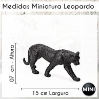 Escultura de Leopardo em Polirresina - Decoração Elegante e Realista - imagem 4