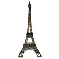Miniatura Torre Eiffel em Metal 25cm - Decoração Elegante Parisiense - imagem 1
